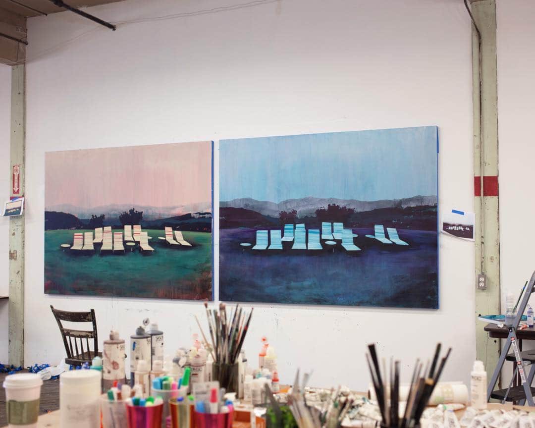 Robert Bingamanのインスタグラム：「Studio, 2014」