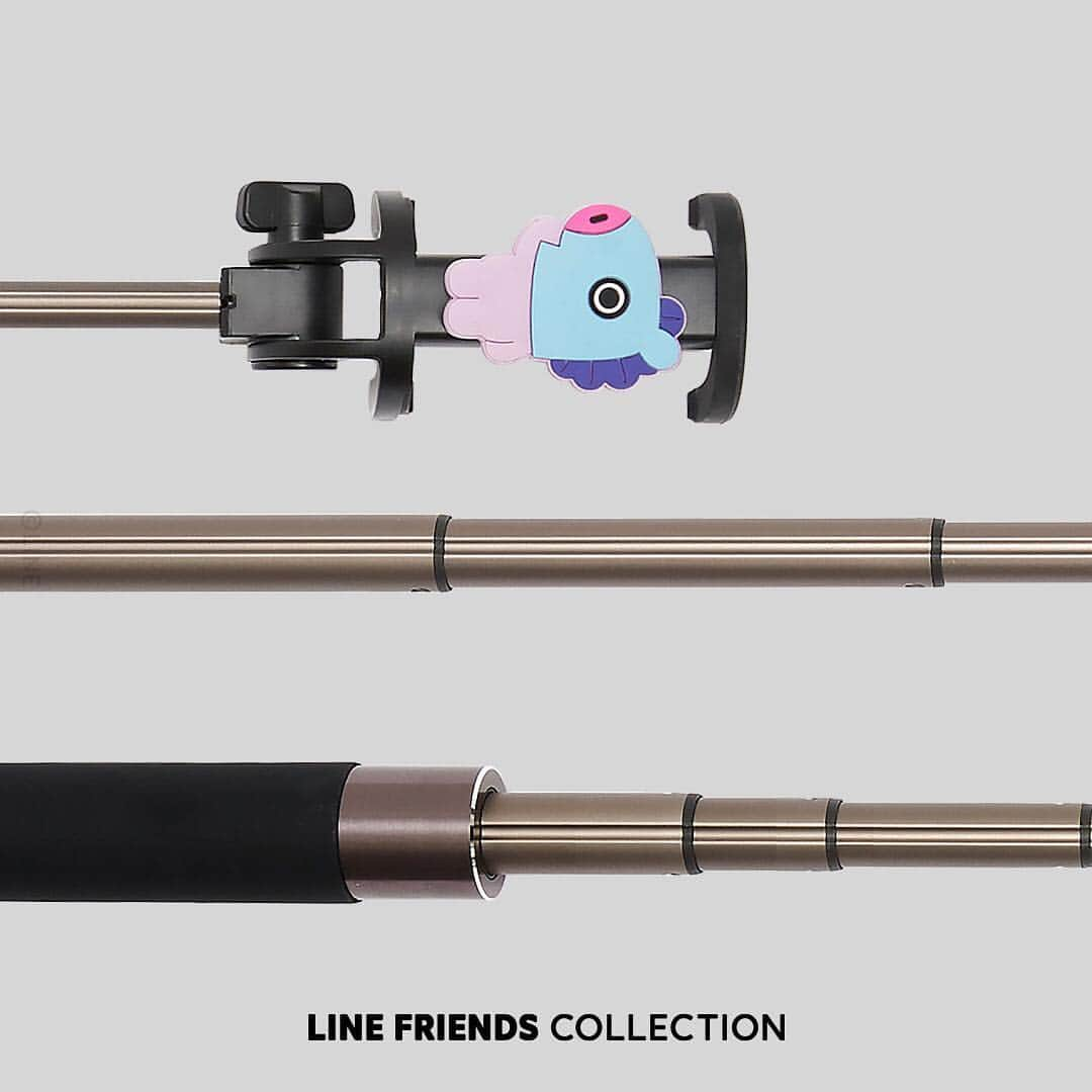 BT21 Stars of tomorrow, UNIVERSTAR!さんのインスタグラム写真 - (BT21 Stars of tomorrow, UNIVERSTAR!Instagram)「. Say Cheeeeeeese :) . #BT21 #SelfieStick #LINEFRIENDSCOLLECTION March 24th 6:00PM (PDT) . Link in Bio👉 . #MobileAccessories #Limited #Only4hours」3月24日 10時00分 - bt21_official