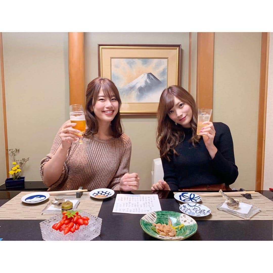 橋本真帆さんのインスタグラム写真 - (橋本真帆Instagram)「今日はもえスポ一周年記念でした💓😍 89ersさんからの逆サプライズ本当に感動しました❣️ いつもテレビをご覧になってくださる皆様、選手の皆様、 スタッフの皆様、そして江尻さん亜美ちゃん加川アナ、 いつも本当にありがとうございます😊💓 2年目のもえスポも全力で宮城のスポーツを 応援していくのでよろしくお願いします(*^^*)！！ 番組後、江尻さんがお食事に連れてってくださいました🥺✨ 3枚目めっちゃブレちゃってるね🤣 今日もとっても楽しかった❣️ #もえスポ #楽天イーグルス #ベガルタ仙台 #89ers #江尻慎太郎 さん #稲村亜美 ちゃん」3月24日 0時02分 - maho_hashimoto14