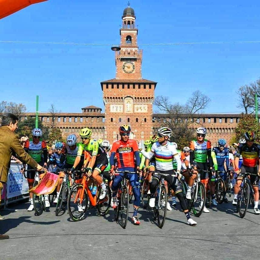 ジャスティン・マッテラさんのインスタグラム写真 - (ジャスティン・マッテラInstagram)「My favorite Classic. Maybe. 😍 @milanosanremo_official  #bikeporn #ciclismo #strada #cycling #leclassiche Grazie @marcocannone74 !」3月24日 0時25分 - justineelizabethmattera