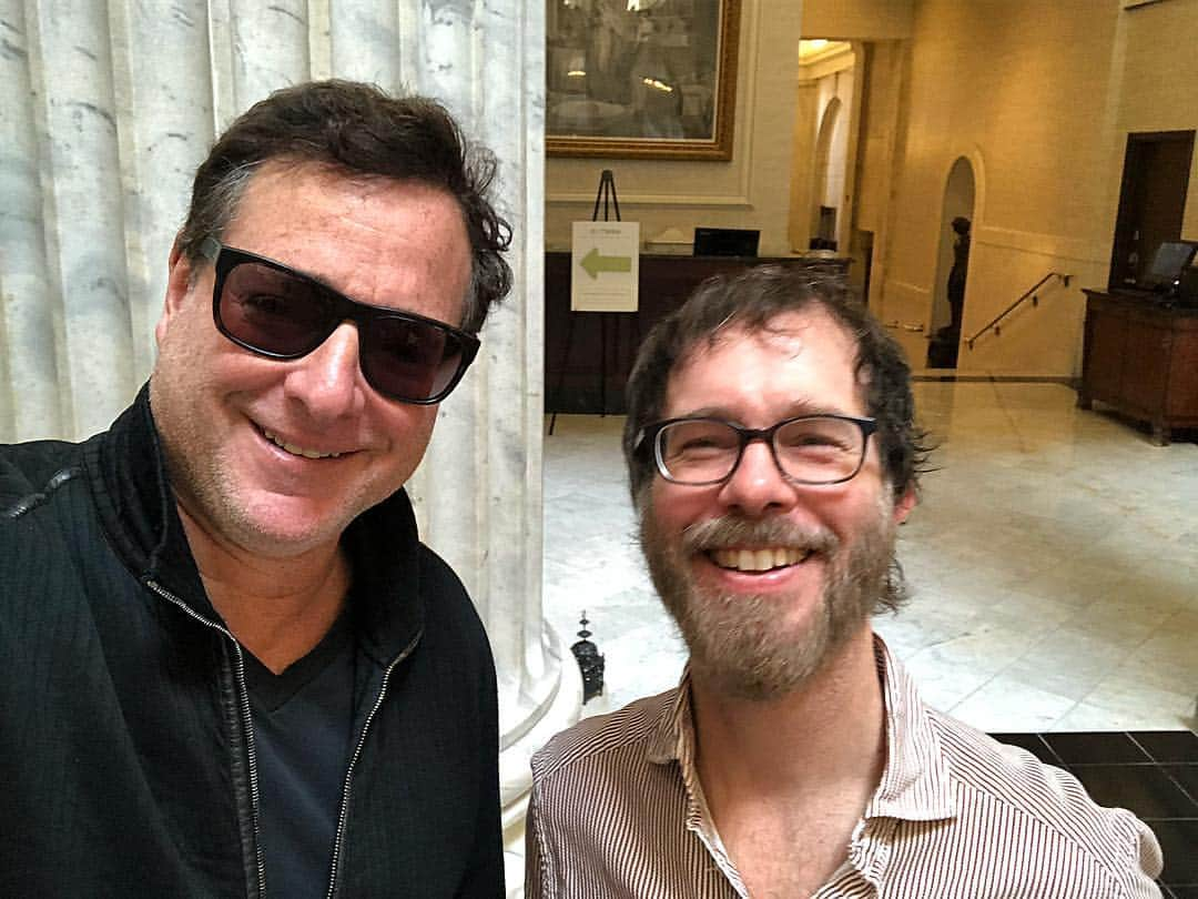 ボブ・サゲットさんのインスタグラム写真 - (ボブ・サゲットInstagram)「Had no plan of this- both of us wound up in my hometown Philly at the same time— But got to have breakfast with my dear friend , brilliant musical genius, Ben Folds aka @murkanpianist - I didn’t overdo one adjective on this man who is a gift to music and to all he shares his gifts with. What a great friend too. Fogetta bout it.」3月24日 0時27分 - bobsaget