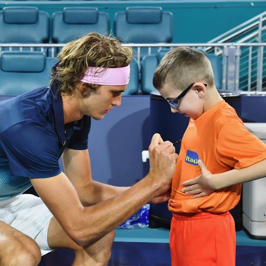 ATP World Tourさんのインスタグラム写真 - (ATP World TourInstagram)「Day = made 🥰🤗 #MiamiOpen」3月24日 10時33分 - atptour