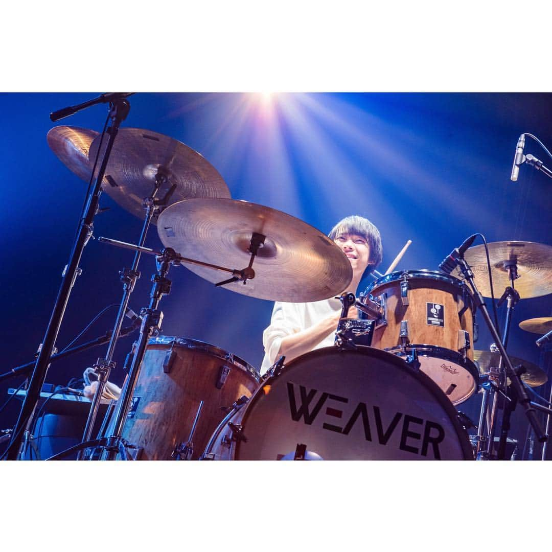 WEAVER（ウィーバー）のインスタグラム：「03/23 WEAVER 14th Tour 2019「I'm calling you〜流星前夜〜」in Nagoya⠀ ⠀ Photo by 郡元菜摘⠀ #WEAVER #band #piano #rock #pop #music #japan #kobe #杉本雄治 #奥野翔太 #河邉徹 #id2 #流星コーリング #リヴィジョンズ #カーテンコール⠀」