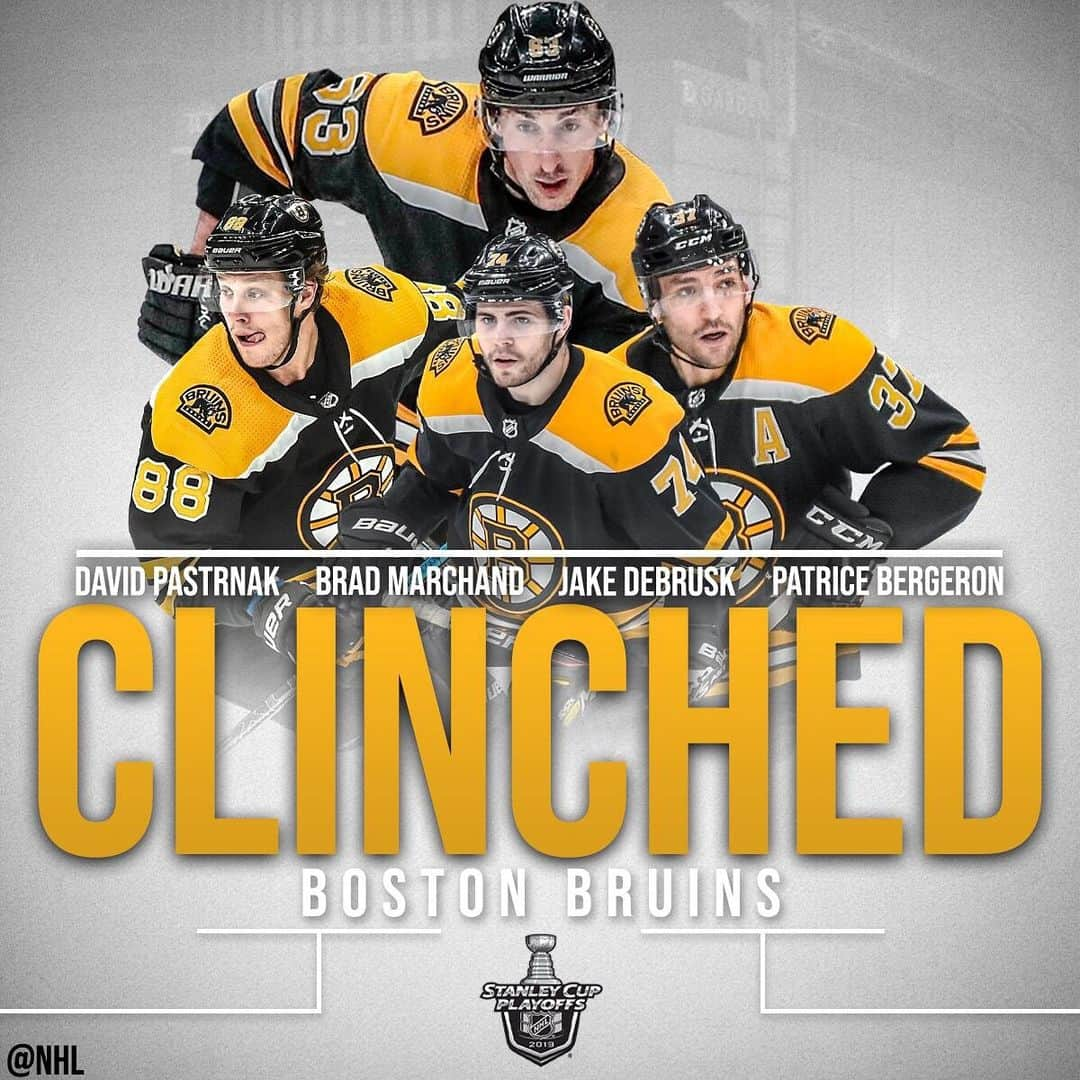 NHLさんのインスタグラム写真 - (NHLInstagram)「The @nhlbruins are shipping up to the #StanleyCup Playoffs.」3月24日 10時45分 - nhl