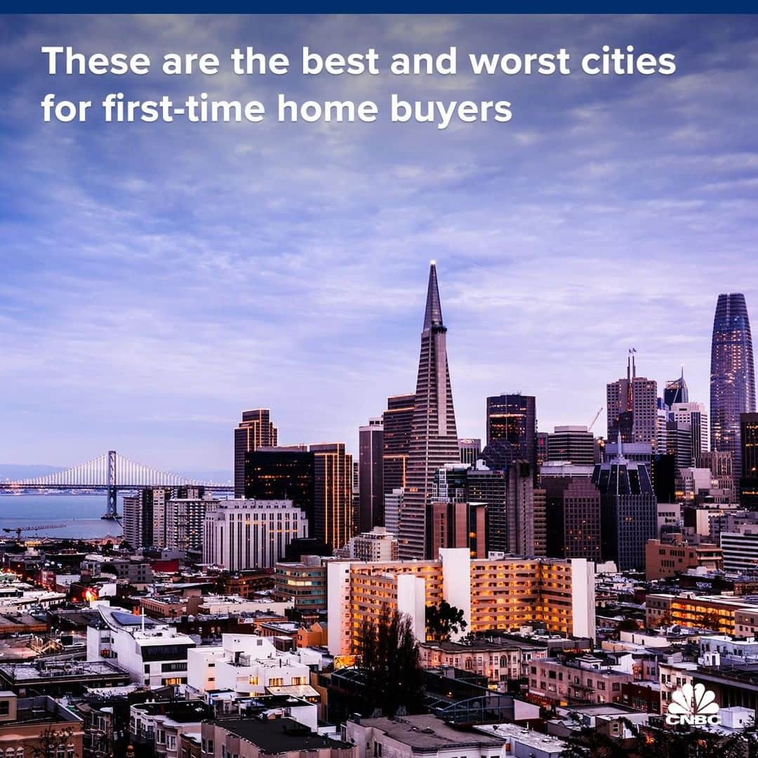 CNBCさんのインスタグラム写真 - (CNBCInstagram)「The results are clear: California is one of the worst places to go if you're looking to buy your first home, according to a new study.⁣ ⁣ The study from Bankrate evaluated the 50 largest metro areas in the U.S. using criteria such as affordability, culture, job market and safety.⁣ ⁣ While California does shine in weather, 6 Golden State cities landed in the bottom 10 metro areas. San Francisco was ranked the worst because of its high home prices, market tightness and safety concerns.⁣ ⁣ If you’re ready to buy your first home, consider Pittsburgh. The Pennsylvania city set itself apart to claim the top spot for its affordability and safety.⁣ ⁣ To discover more under-the-radar cities to buy a home, click the link in bio.⁣ ⁣ *⁣ *⁣ *⁣ *⁣ *⁣ *⁣ *⁣ *⁣ ⁣ #home #firsttimehome #firsthome #california #sanfrancisco #goldenstate #realestate #house #pittsburgh #pennsylvania #cities #BusinessNews #Politics #CNBC⁣」3月24日 3時21分 - cnbc