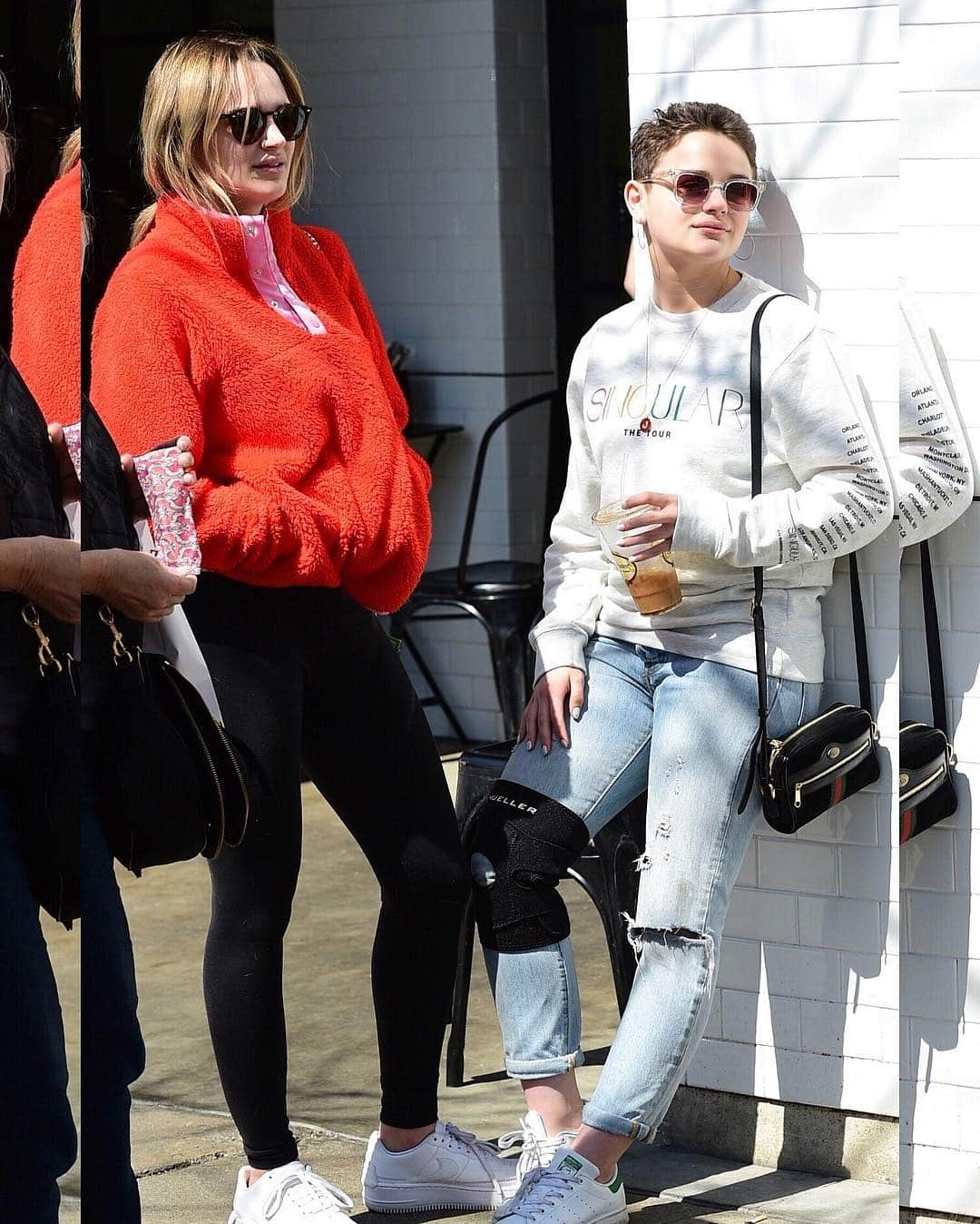 Just Jaredさんのインスタグラム写真 - (Just JaredInstagram)「Sister act! @joeyking and @hunterking step out for a casual lunch together. Have you watched @theactonhulu yet?! #JoeyKing #HunterKing Photos: Backgrid」3月24日 3時28分 - justjared