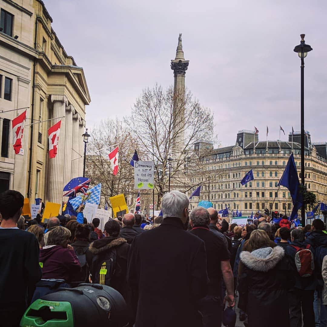 ローラ・カーマイケルさんのインスタグラム写真 - (ローラ・カーマイケルInstagram)「The sausage dogs have spoken #putittothepeople 🇪🇺」3月24日 4時01分 - larrycarmichael