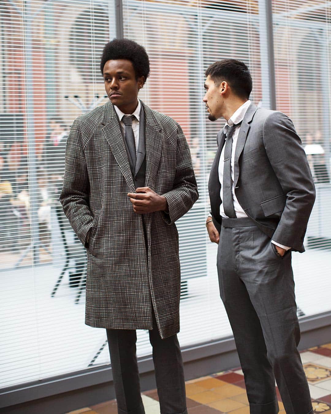 スコット・シューマンのインスタグラム：「Just before @thombrowneny , Paris」