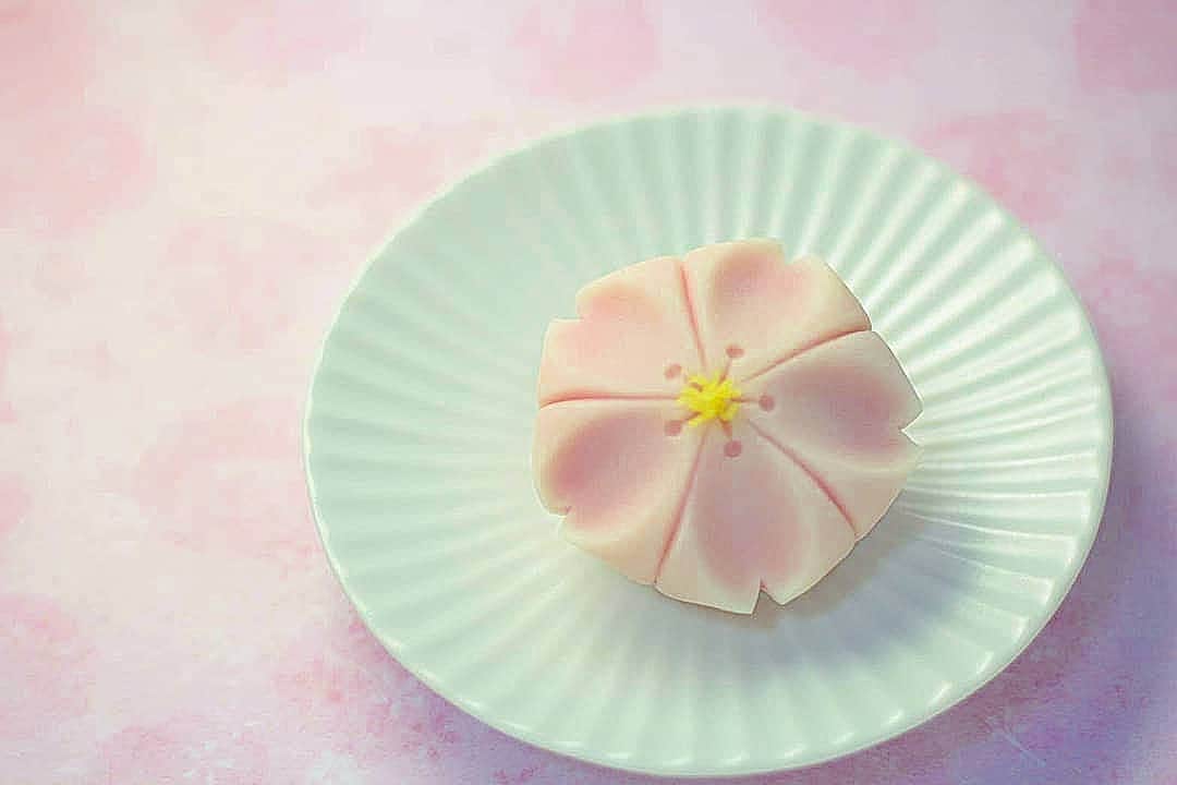 和菓子職人 三納寛之さんのインスタグラム写真 - (和菓子職人 三納寛之Instagram)「『さくら』﻿ ﻿ 練り切り製﻿ 小豆漉し餡﻿ ﻿ よく見るタイプの三角篦を使用した﻿ 桜の上生菓子🌸﻿ ﻿ 同じようなお菓子でもそれぞれ﻿ 作り手さんの個性が出て違った﻿ 雰囲気になるのでお菓子って﻿ 面白いなぁと思います☺﻿ ﻿ ﻿ ﻿ 昨日はお隣の県に出張和菓子教室。﻿ 今日は岐阜で和菓子体験教室。﻿ 明日は地元ケーブルテレビの取材です。﻿ ﻿ なのですが、どうやら咳喘息っぽい💧﻿ ﻿ 一昨日から常にのど飴舐めながらケホケホしてる(||´Д｀)ｏｹﾞﾎｯ…﻿ ﻿ のど飴舐めすぎて虫歯になりそう(笑)﻿ ﻿ 昨日今日とケホケホしててすみません💧﻿ ﻿ ﻿ 今日も楽しく頑張っぺ\(❁´∀`❁)ﾉ﻿ ﻿ ﻿ ﻿ ーーーーーーーーーーーーーー﻿ ﻿ #IG_JAPAN﻿﻿ #和菓子教室﻿ #artssecret﻿﻿ #team_jp_﻿﻿ #ThaArtOfPlating﻿﻿ #IGersJP﻿﻿ #icu_japan﻿﻿ #nerikiri﻿ #sdsfood﻿﻿ #retro_Japan_﻿﻿ #ig_cameras_united﻿﻿ #Japanfoodgopan﻿﻿ #広がり同盟 ﻿﻿ #和菓子﻿﻿ #wagashi﻿﻿ #上生菓子﻿ #Sakura﻿ #茶道 ﻿﻿ #インスタ茶道部﻿﻿ #Japaneseconfectionery﻿﻿ #Flower﻿ #桜﻿﻿ #🌸﻿﻿ #nipponpic﻿ #さくら﻿ #花﻿﻿ #春﻿ #綺麗﻿﻿ #可愛い﻿﻿ #sweet」3月24日 6時29分 - wagashi_sanchan