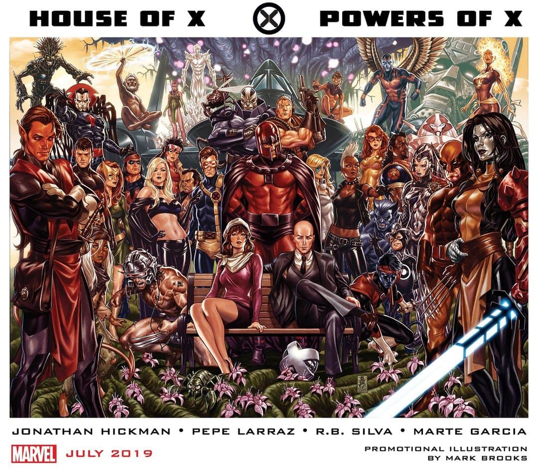 Marvel Entertainmentさんのインスタグラム写真 - (Marvel EntertainmentInstagram)「BREAKING NEWS FROM #C2E2! The next chapter for the X-Men arrives in #HouseOfX and #PowersOfX, two new series from writer Jonathan Hickman coming in July. Learn more on Marvel.com!」3月24日 6時26分 - marvel