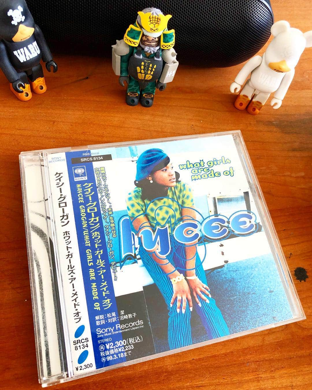 井上三太さんのインスタグラム写真 - (井上三太Instagram)「I got #KayceeGrogan with my man KC’s commentary . KayceeのCD買ったら解説がKCでした♪」3月24日 6時48分 - santainoue