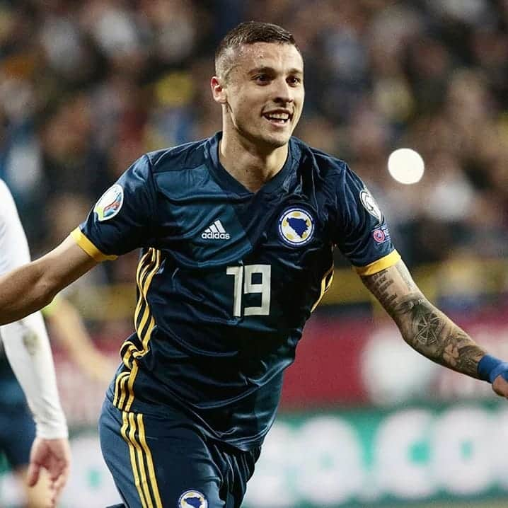 エンポリFCさんのインスタグラム写真 - (エンポリFCInstagram)「🇧🇦 ⚽️ @krunicrade_33 in gol con la #Bosnia: il centrocampista azzurro ha realizzato la prima rete della vittoria per 2-1 della nazionale bosniaca sull'#Armenia nella prima sfida di qualificazione a #Euro2020」3月24日 8時38分 - empoli_fc_official