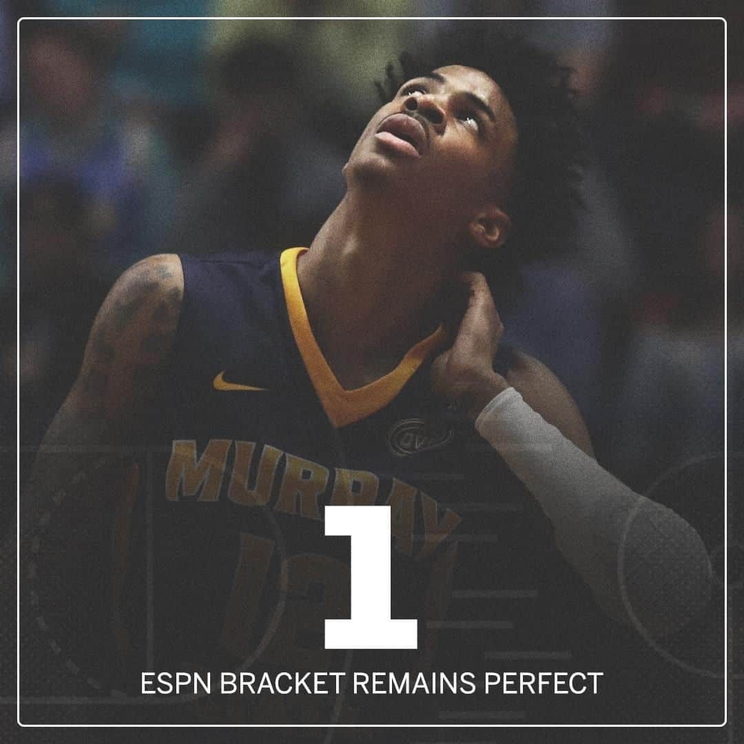 espnさんのインスタグラム写真 - (espnInstagram)「After 4-seed Florida State's win, only 1 out of 17.2 million ESPN brackets remains perfect through 36 games 👀」3月24日 9時13分 - espn