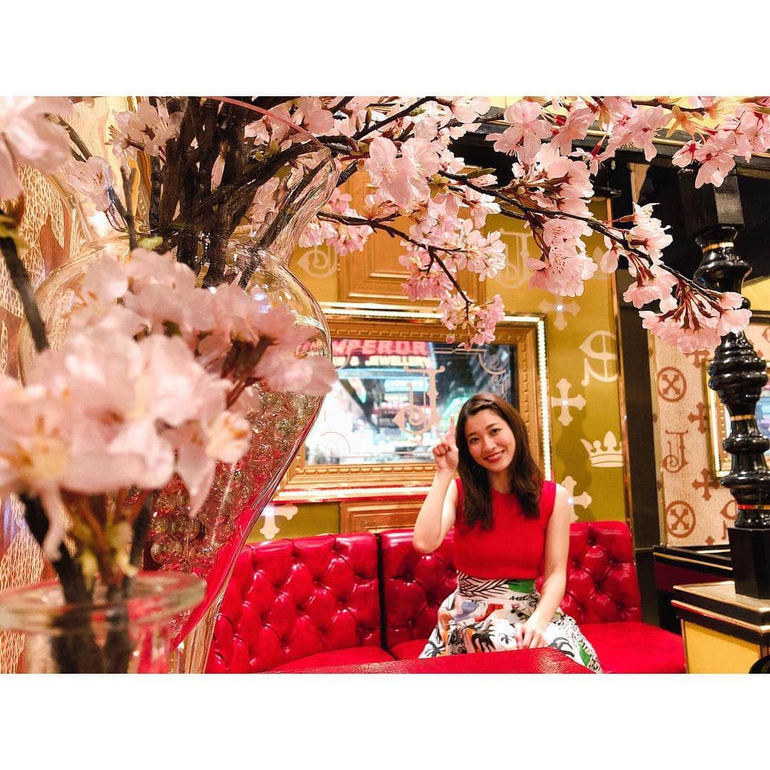 山本里菜さんのインスタグラム写真 - (山本里菜Instagram)「. スタジオに桜が🌸 満開ですよ〜(^^) .  もうお花見しましたか？☺️ .  少し寒い日が続いていますのでお花見に行く際は暖かくなさってくださいね(^^) .  でも、お花見行く前に！サンジャポぜひご覧ください🍡✨ . 衣装は上下ともにEPOCA the SHOPです。  #サンジャポ #お花見 #桜 #衣装」3月24日 9時30分 - rinayamamoto_0622