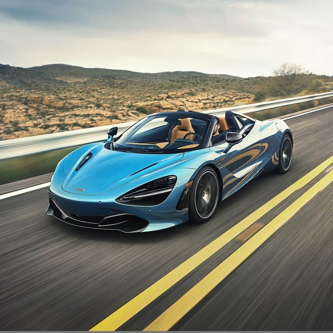 McLaren Automotiveさんのインスタグラム写真 - (McLaren AutomotiveInstagram)「The McLaren #720SSpider features the fastest opening roof in its segment. Just how quick does the driving experience turn open-air?」3月24日 21時00分 - mclarenauto