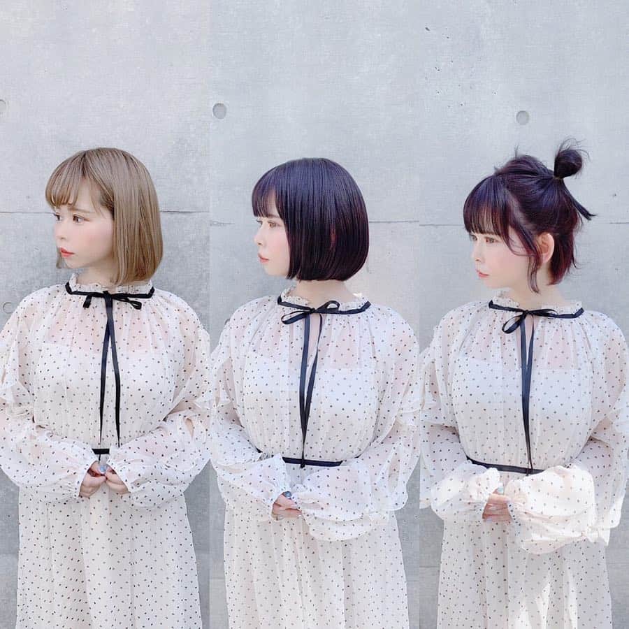 前田渉さんのインスタグラム写真 - (前田渉Instagram)「. . 劇的Before→After→Arrange . . Cut:3cm詰めてアゴラインボブにし シースルーパッツンに✂︎ Color:ブリーチで抜け切っていたところにラベンダーグレージュ7トーンをオン👍🏻 Arrange:ツイン団子🍡 . . こちらの出来上がりはこちらに💁‍♂️ @cachetaro . . . #わたるマジック #わたるフィルター #hair #cachecache #cachecacheomotesando #BeforeAfterArrange #bob #美容師 #イメチェン #ボブ #ヘアアレンジ #表参道 #ボブアレンジ #簡単アレンジ #大人可愛い #シースルーバング #セルフアレンジ #こなれ感 #お団子 #バイオレットアッシュ #わたアレンジ #バイオレットカラー #劇的ビフォーアフター #編み込み #ラベンダーグレージュ #美容室 #美容院 #ツイン団子 #編み込みアレンジ #シースルーパッツン」3月24日 21時00分 - wataru_magic
