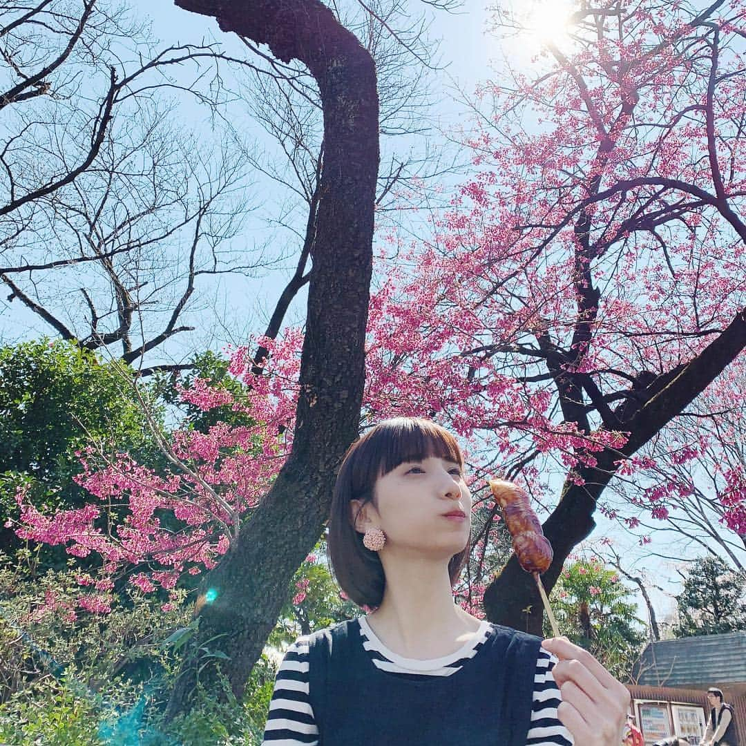 谷奥えまさんのインスタグラム写真 - (谷奥えまInstagram)「井の頭公園は桜満開でした🌸」3月24日 19時28分 - ematanioku