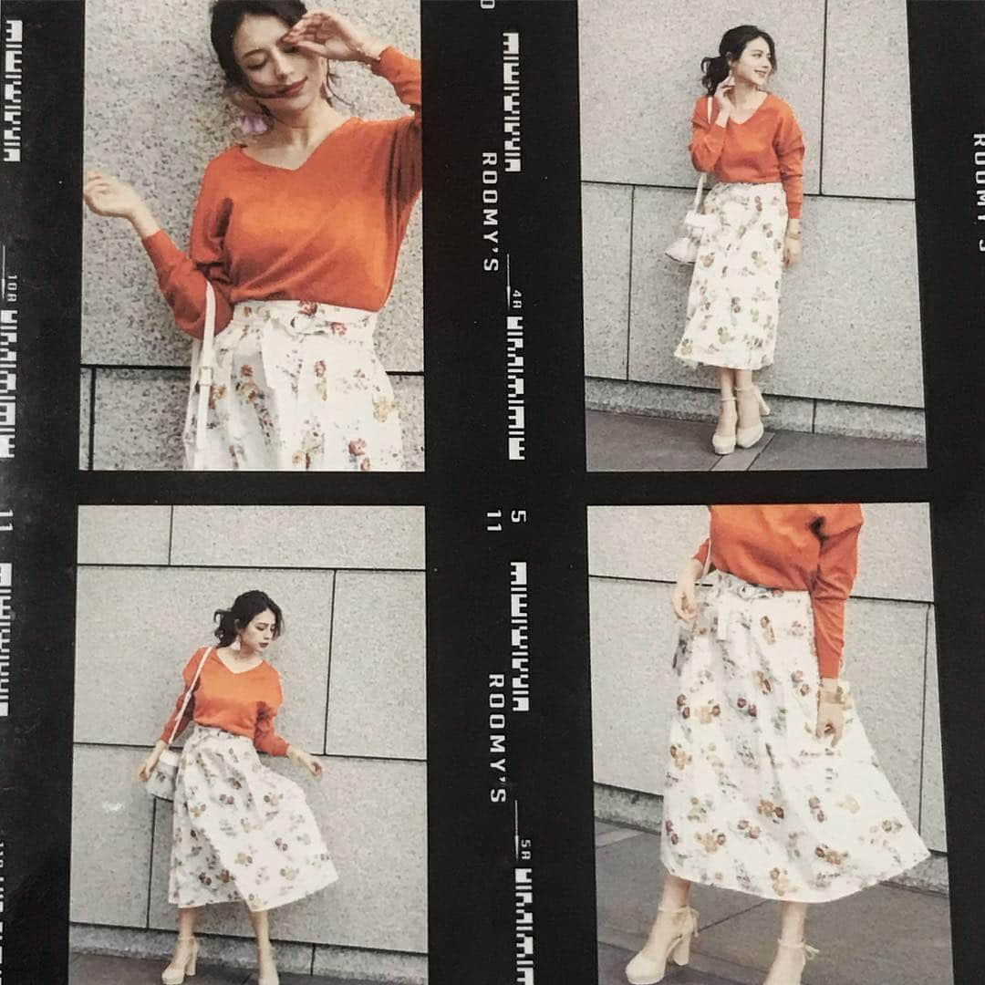 ジェイミー夏樹さんのインスタグラム写真 - (ジェイミー夏樹Instagram)「@roomys_official 🍊 そろそろ明るい色の服も着ようかな🐶 #shooting #spring」3月24日 19時38分 - jaimie__official