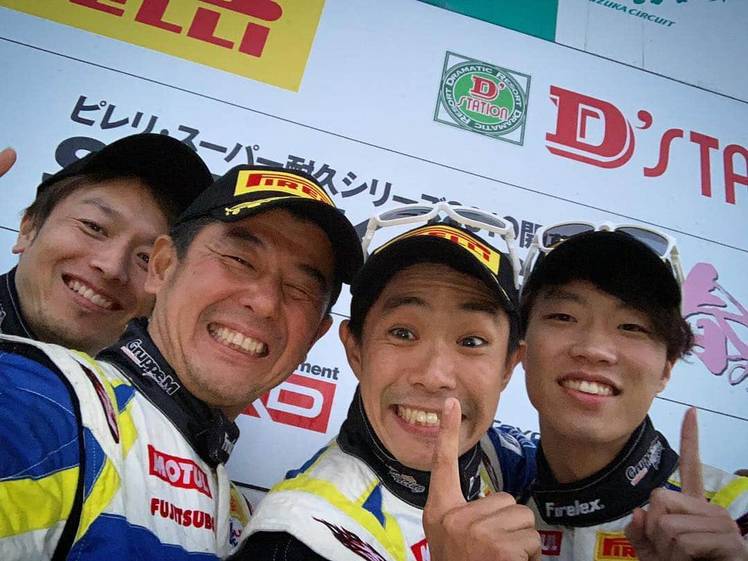 のインスタグラム：「スーパー耐久2019開幕戦‼️5時間のレースが無事に終わりました😊展開にも恵まれて、クラス優勝する事が出来ました🥇沢山の応援ありがとうございました。7連覇に向けて好発進です😉#SUBARU #BRZ #WRX」