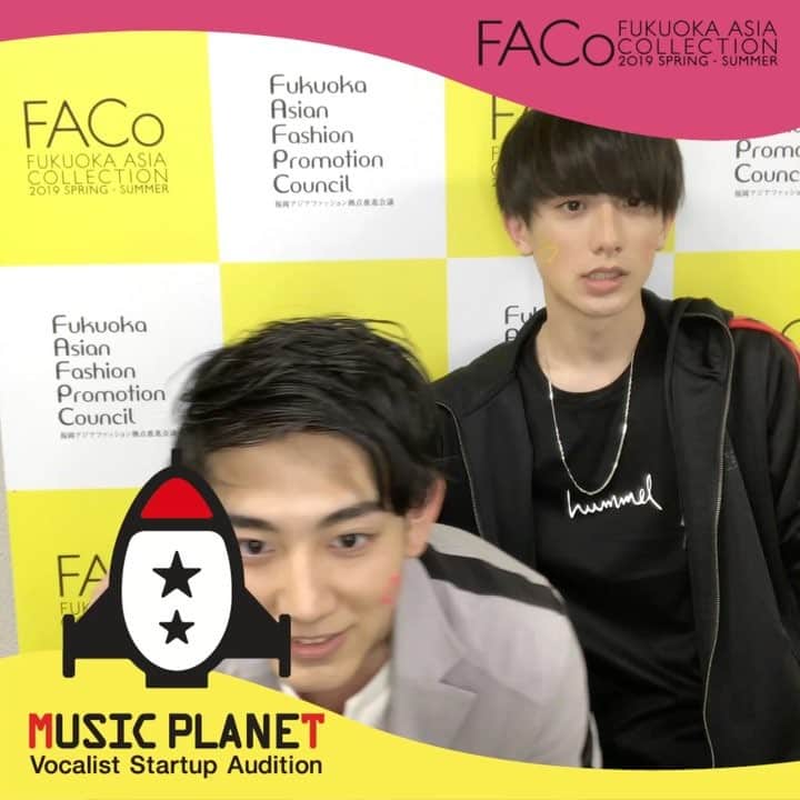小西詠斗のインスタグラム：「福岡アジアコレクションありがとうございました！！！ #faco」