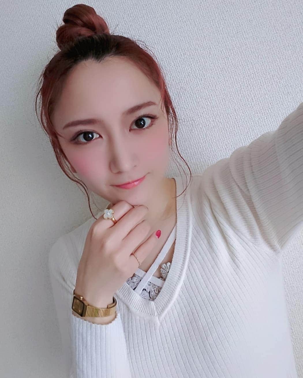 清水楓さんのインスタグラム写真 - (清水楓Instagram)「#今日のまるがお です 日曜日は苦手です  #自撮り #自撮り女子 #selfie」3月24日 12時47分 - kaede_shimizu