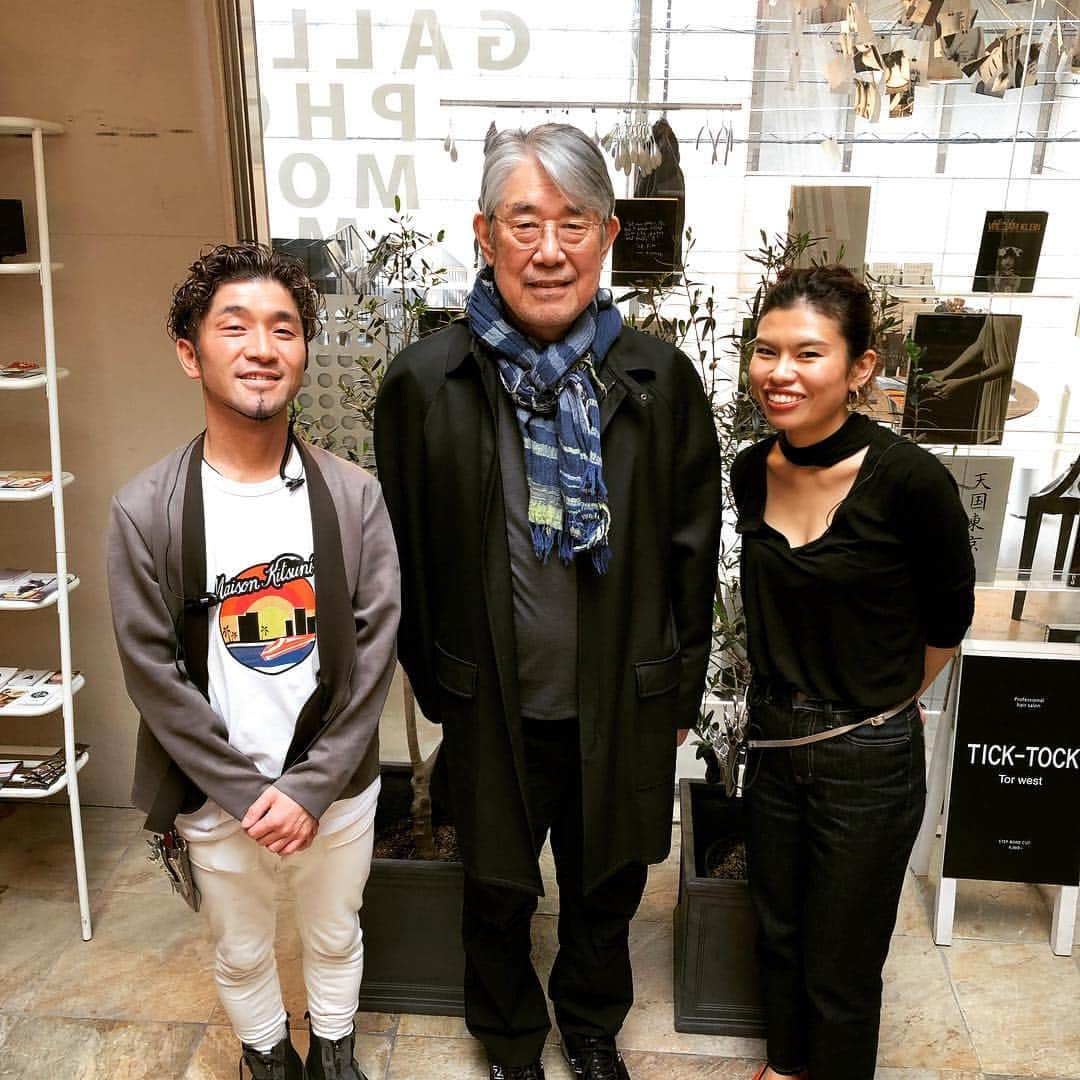 松本隆さんのインスタグラム写真 - (松本隆Instagram)「神戸のTick-Tockで髪を切ってもらった。店長のOguさんと担当の神田あかねさん。」3月24日 14時10分 - takashi_matsumoto_official