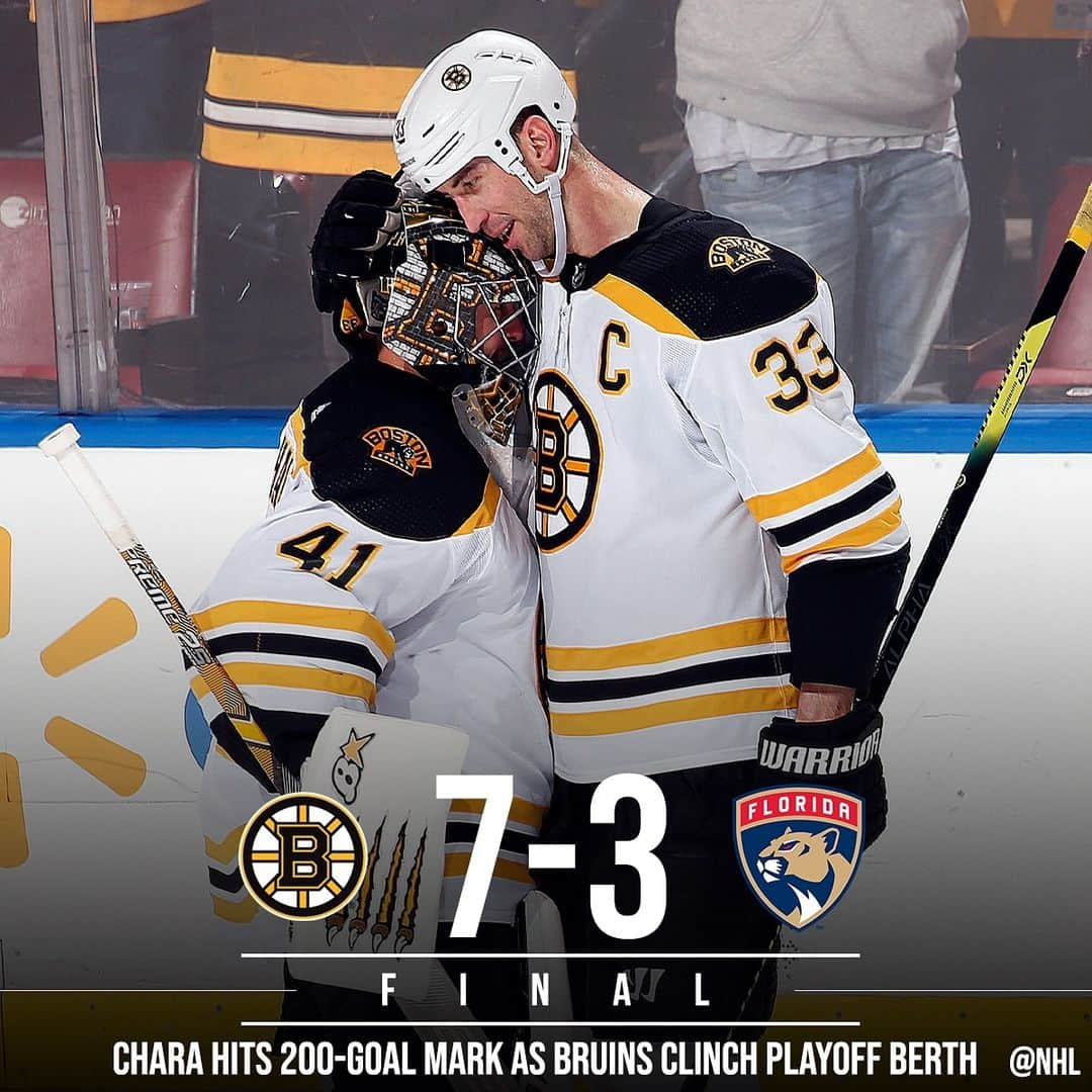 NHLさんのインスタグラム写真 - (NHLInstagram)「@nhlbruins are off to the #StanleyCup Playoffs for the 72nd time while the @canadiensmtl and @nhlcanes pick up crucial wins in their postseason race. ➡️➡️➡️」3月24日 14時42分 - nhl