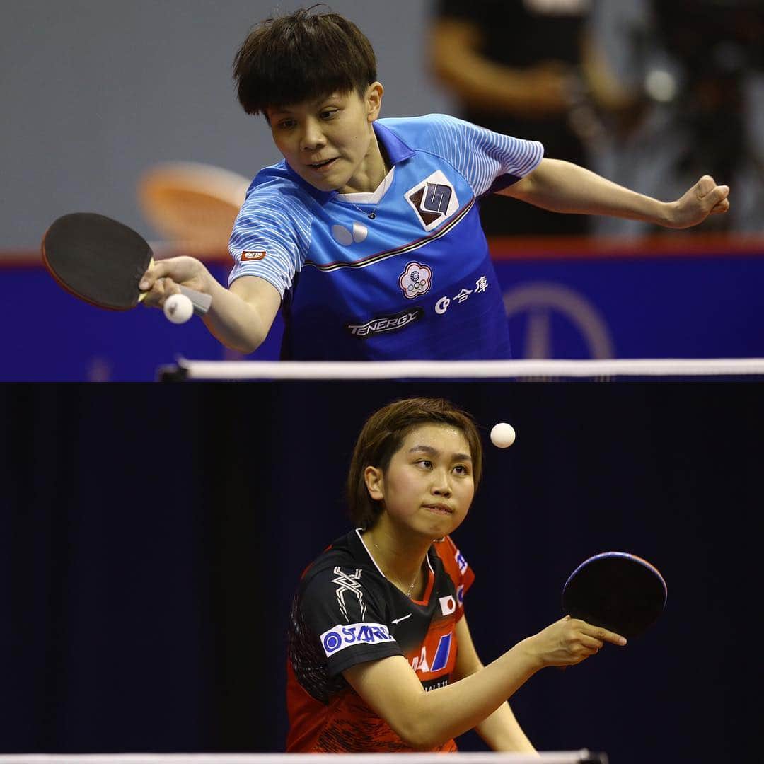 ITTF Worldさんのインスタグラム写真 - (ITTF WorldInstagram)「Yesterday’s comeback queen 👸 Cheng I-Ching gets us under way on FINALS DAY!! Can Hitomi Sato stop the 🔝 seed?  #ITTFChallenge+ #OmanOpen」3月24日 15時13分 - wtt