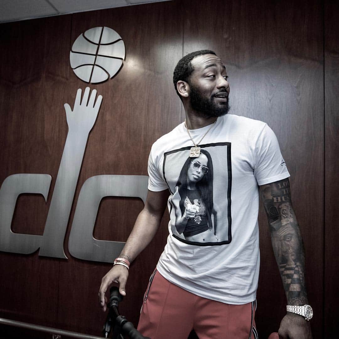 ジョン・ウォールのインスタグラム：「Wise Soul !! #5Deep #WallWay #DCFamily」