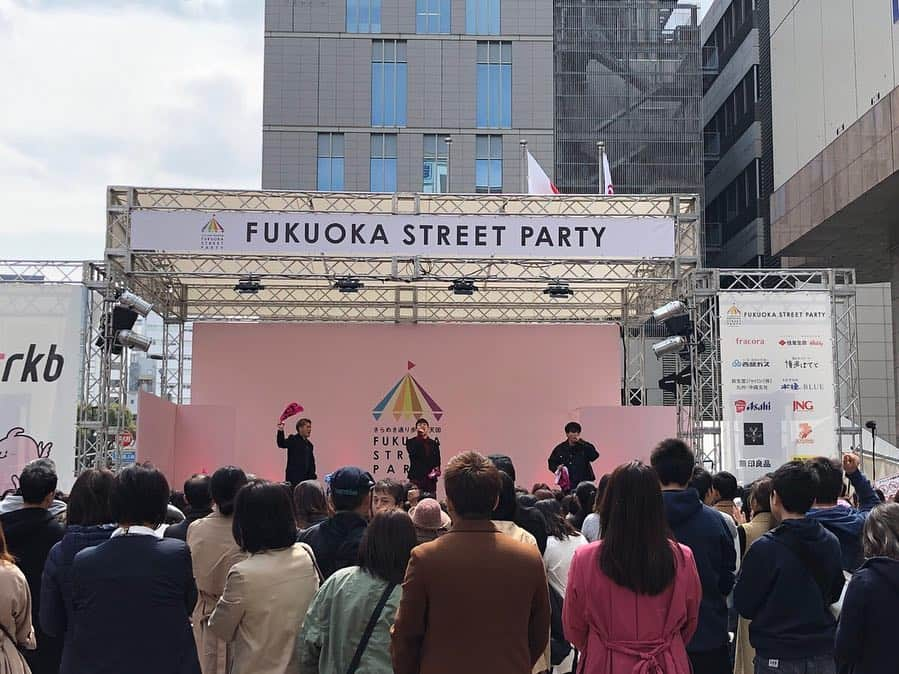 TALAさんのインスタグラム写真 - (TALAInstagram)「. FUKUOKA STREET PARTY‼️. ご来場下さった皆さん‼️. 寒い中、本当にありがとうございました✨🙇‍♂️🙏. . #福岡 #expgstudiofukuoka」3月24日 16時36分 - deep_taka