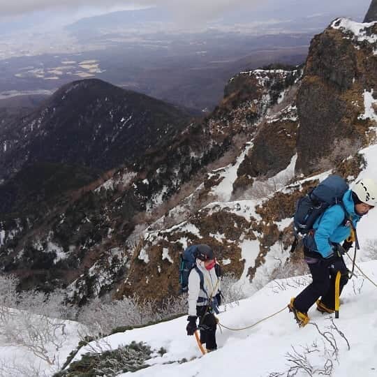 ＩＣＩ石井スポーツエベレスト＆ローツェ登山隊さんのインスタグラム写真 - (ＩＣＩ石井スポーツエベレスト＆ローツェ登山隊Instagram)「#八ヶ岳#阿弥陀岳 #阿弥陀南稜#冬山#登山#八ヶ岳山荘#P3#ガリー#石井スポーツ#登山学校#登山好きな人と繋がりたい #カモシカ#美濃戸山荘#南沢#バリエーションルート#奥田ガイド#Mt.石井スポーツ#野生動物#スマートウォッチ#GPS #WSDF30#カシオ#プロトレック#Japanese mountain  #serow #mountaineering」3月24日 16時51分 - ishii_ishiisports
