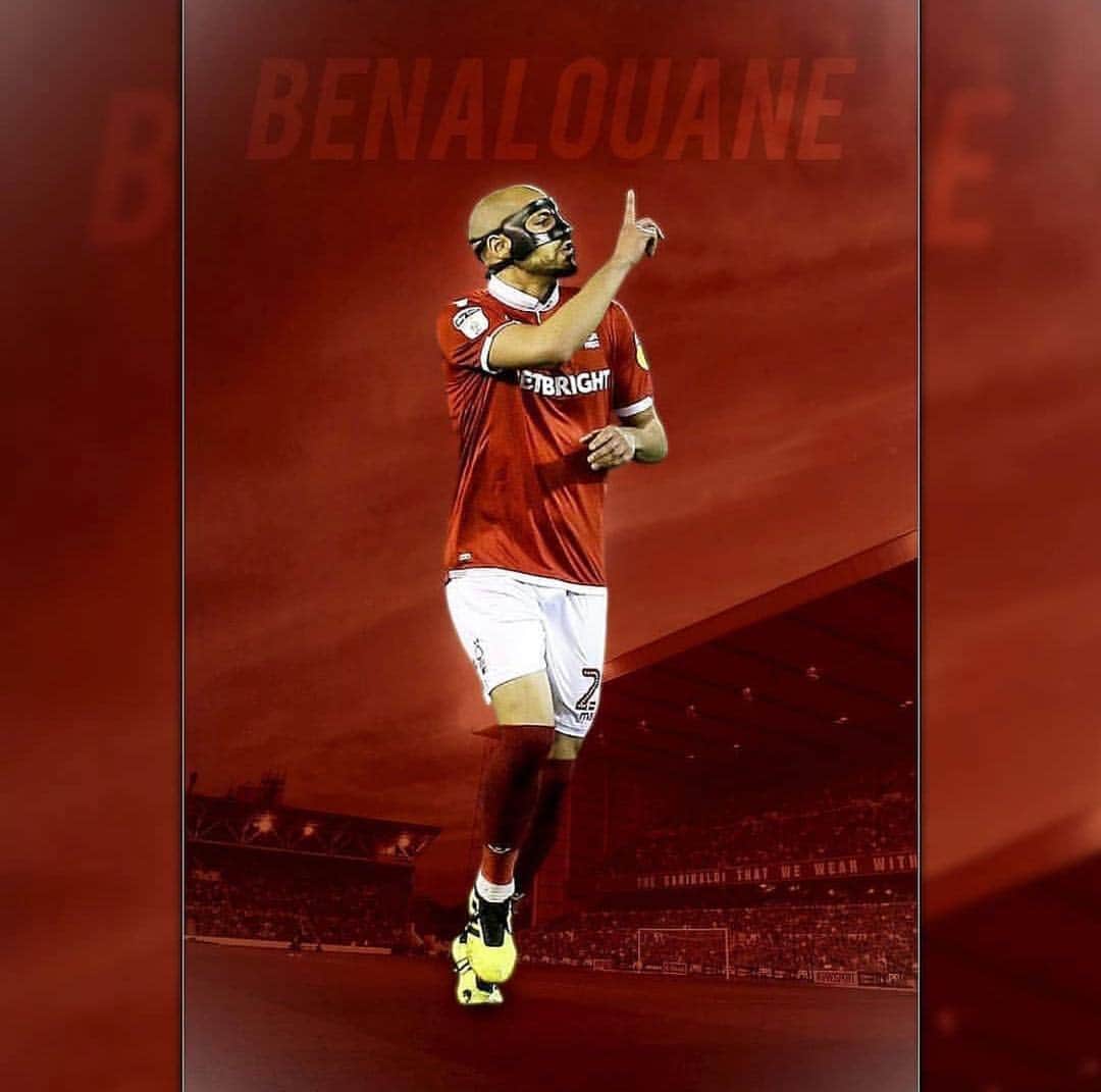 ヨアン・ベナルアンのインスタグラム：「Morning mood #reds big game today for our forest girls ,I wish u all the best 🤛🏼🦅 @officialnffc #determination #passion #victorious #football #girls #nffc #hitmanbenalouane #yb29pablopicasso #coyr 🔴」