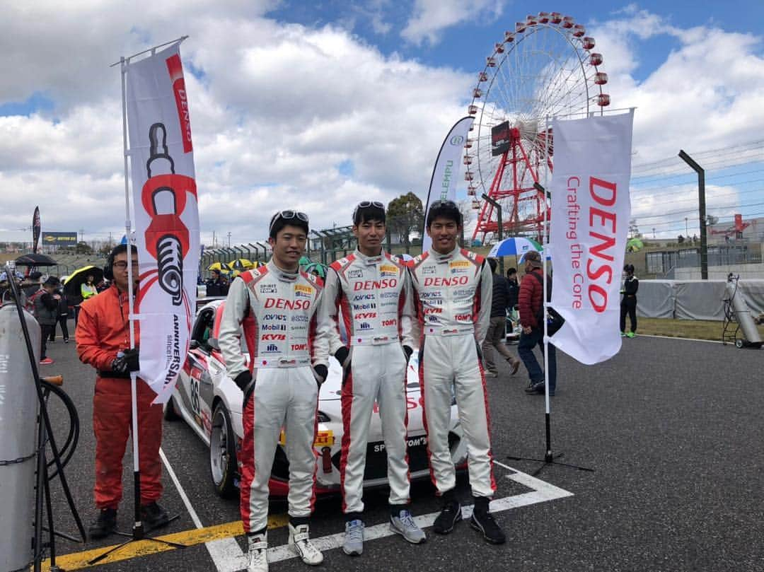 中山雄一さんのインスタグラム写真 - (中山雄一Instagram)「スーパー耐久と86ワンメイクレースの開幕戦🚗  ワンメイク車両はとても難しく、ペースが上がりませんでした。が松井選手と井口選手とバトルができて(後ろで見守っていただけ）とても楽しかったです🙂  スーパー耐久の86はフィーリングがバッチリ合っていて、ポールポジションとファステストを記録できたので満足です💪 決勝は周回数が足りず残念でした⌛️⌛️ まるで違う2つの86を交互に乗ってレース、良い経験でした！」3月24日 21時15分 - yuone_n