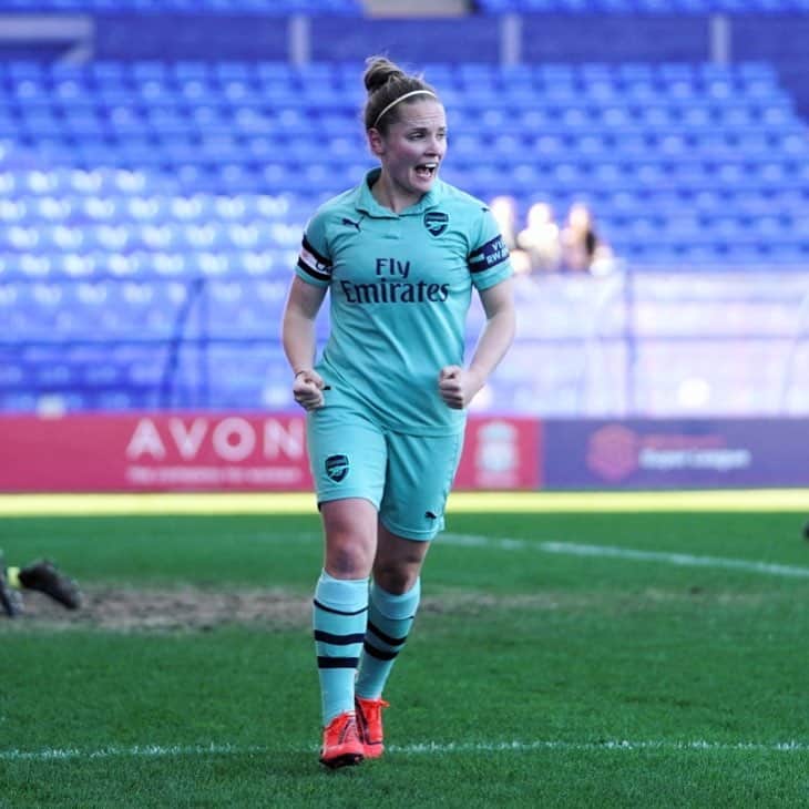 Arsenal Ladiesさんのインスタグラム写真 - (Arsenal LadiesInstagram)「2️⃣ goals in 2️⃣ minutes 😎  @kimlittle1990 converts @katie_mccabe11 delivery with a first-time finish, before @bethmead_ fires home from close range 💥  #wearethearsenal 🔴」3月24日 22時00分 - arsenalwfc