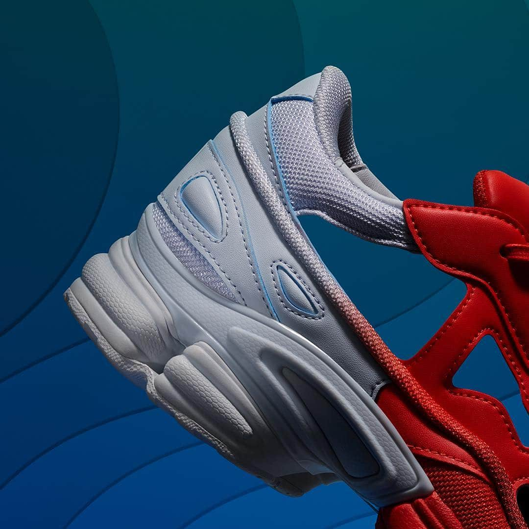 adidas Originalsさんのインスタグラム写真 - (adidas OriginalsInstagram)「For SS19 Raf Simons Replicant Ozweego transforms itself through acidic colorways. Available on adidas.com now.」3月24日 22時33分 - adidasoriginals