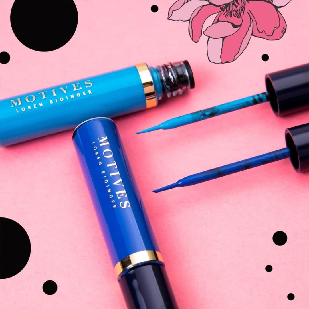Motives Cosmeticsさんのインスタグラム写真 - (Motives CosmeticsInstagram)「An intensely pigment liquid eyeliner that will add excitement to your everyday look and last all night. These vivid shades are perfect for adding a pop of color or creating a bold, dramatic look. . . . . #motives #motivescosmetics #naturalbeauty #makeup #mua #makeupartist #makeuplover #makeupaddict #makeupobsessed #makeuplove #thrillme #eyeliner #blueeyeliner」3月24日 23時01分 - motivescosmetics