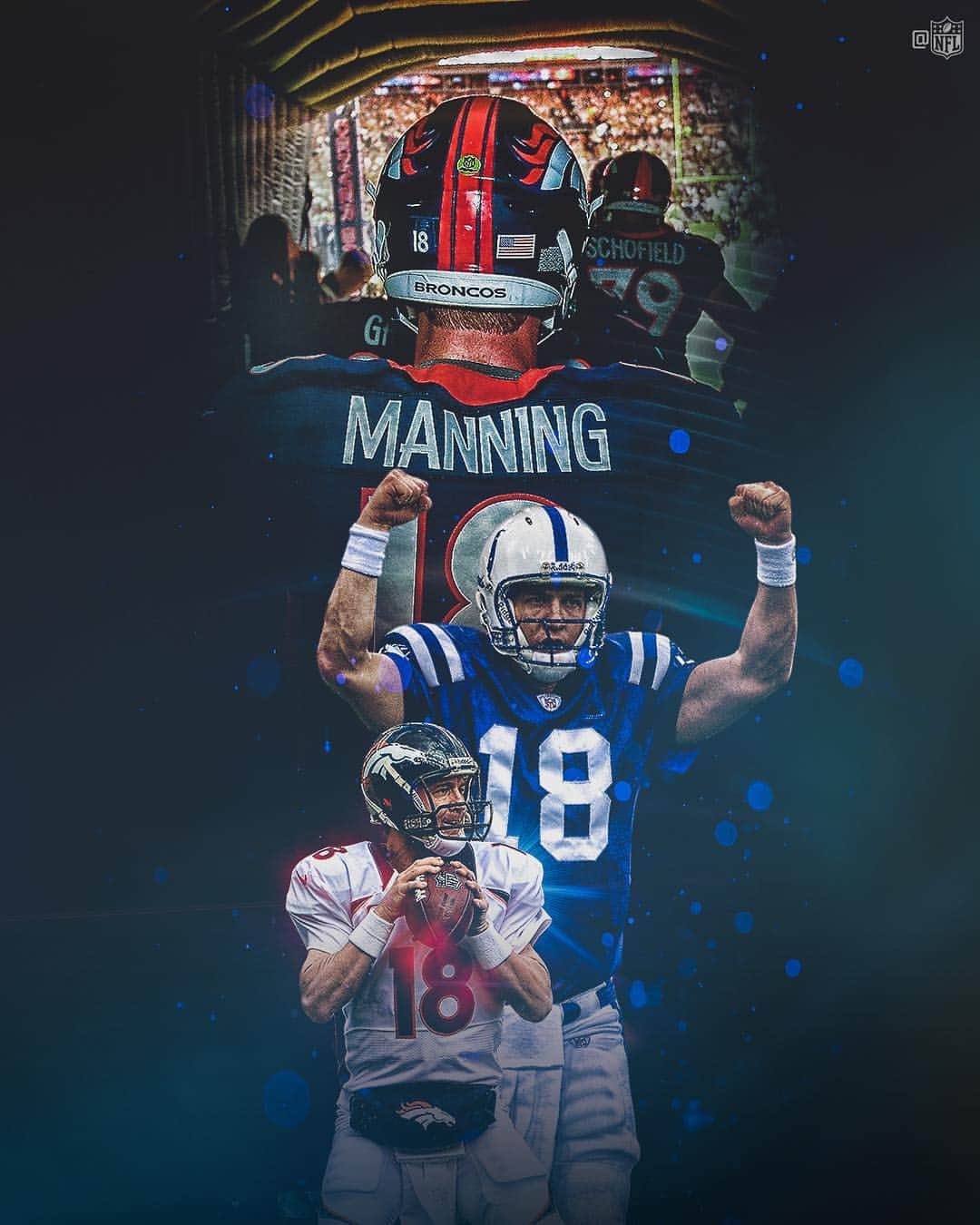NFLさんのインスタグラム写真 - (NFLInstagram)「Simply legendary. Happy Birthday Peyton Manning!」3月24日 23時23分 - nfl