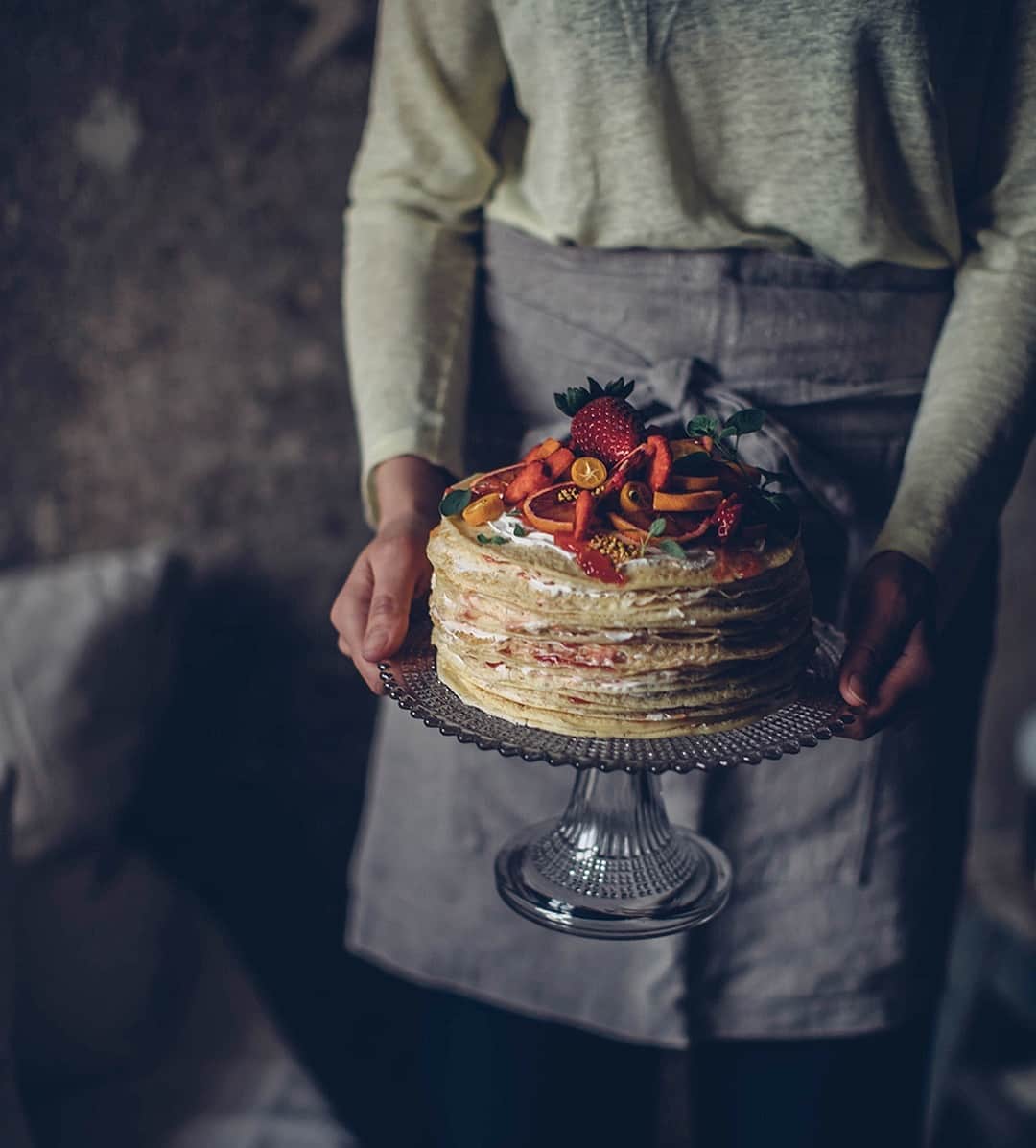 Our Food Storiesさんのインスタグラム写真 - (Our Food StoriesInstagram)「After some exciting days in Paris we are on our way back to Berlin and wouldn’t mind a piece of this delicious gluten-free blood orange crêpe cake now 😋 Happy Sunday guys! #ourfoodstories ____ #crêpe #crêpecake #simplejoys #morningslikethese #glutenfreerecipe #glutenfreefood #glutenfri #glutenfrei #germanfoodblogger #foodstylist #foodphotographer #fellowmag #diewocheaufinstagram #theweekoninstagram #cakelover #cakerecipes #glutenfreebreakfast」3月24日 23時39分 - _foodstories_