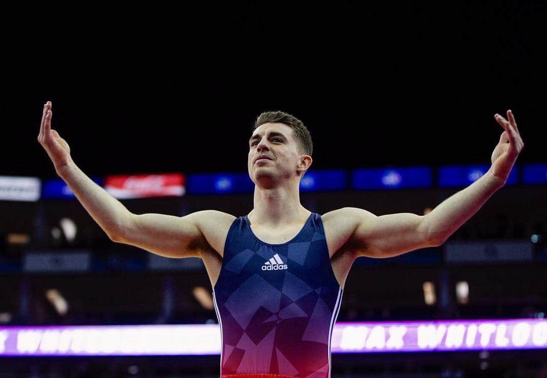 のインスタグラム：「‪A year in the making, @superstarsofgymnastics was a huge success!! So proud to be a part of such an iconic event for our sport! Thank you to everyone who came, I hope you enjoyed the show 👍」