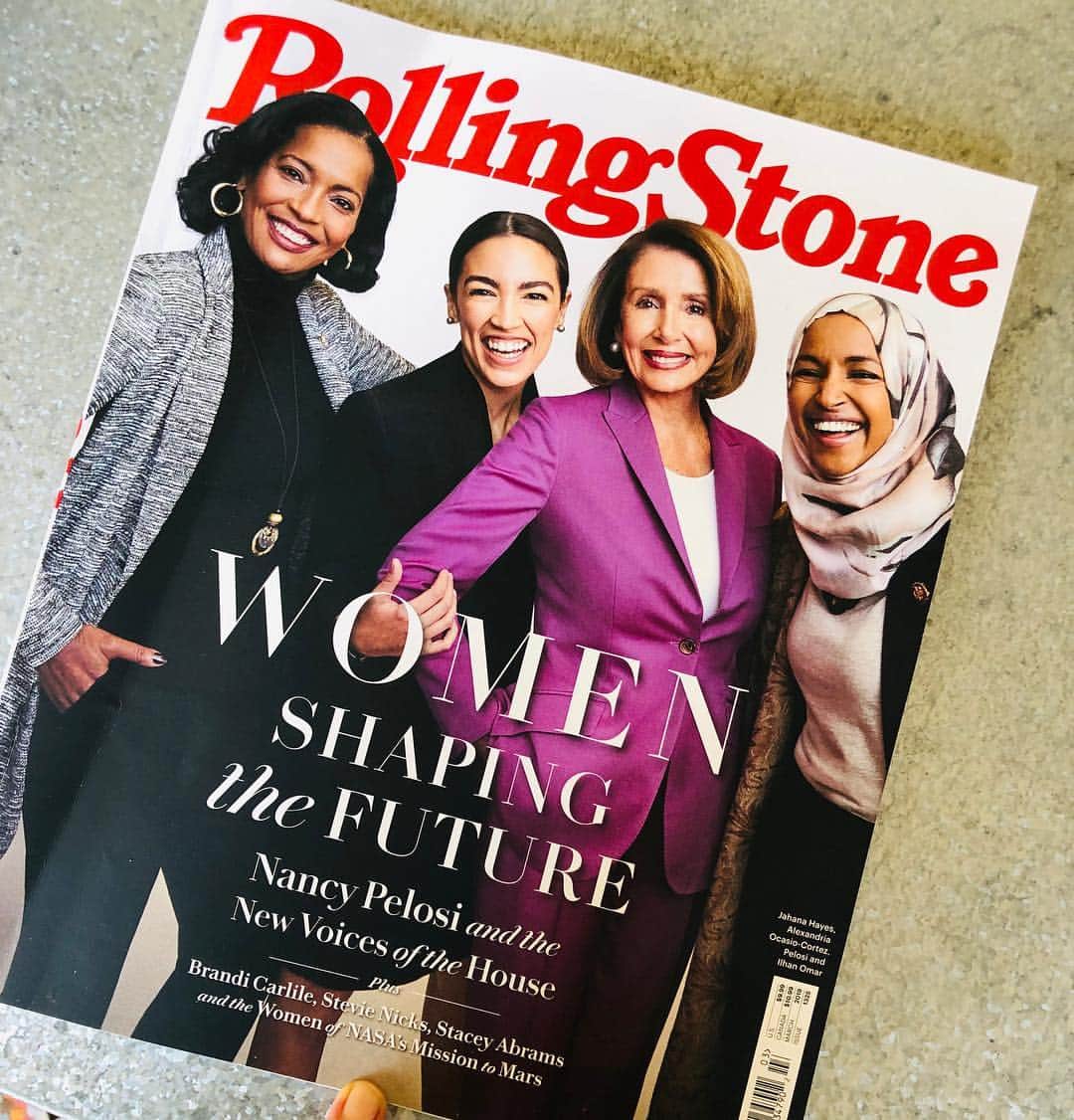 レイラニ・ビショップのインスタグラム：「This is a direct reflection of the @womensmarch ..it was such a crazy feeling, something had to shift..you simply had to show up if you could..it happened in the smallest towns and on the biggest platforms ...it created a groundswell that is now unstoppable and have given voices to minority’s ..this is our future and it is not just female but #inclusive not just the voices of youth but of elders as well, thank you for the cover @rollingstone 🌺」