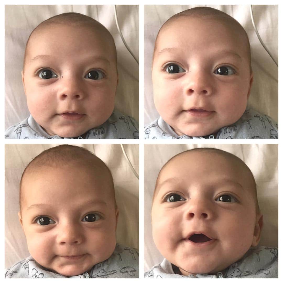 玲奈マリーのインスタグラム：「Babies don’t get any cuter than this 🥰🥰🥰🥰🥰🥰🥰🥰🥰🥰🥰🥰 #赤ちゃん #ベビー #2ヶ月 #赤ん坊 #親バカ #親バカ部ig_baby  #親バカ部 #ハーフ #ハーフキッズ #ハーフベビー #くりくりおめめ #ぱっちり #かわいい #新米ママ  #ベビーモデル #笑顔 #一目惚れ #baby #2monthsold #cute #hapa #tokyo #mixedbabies #influencer」