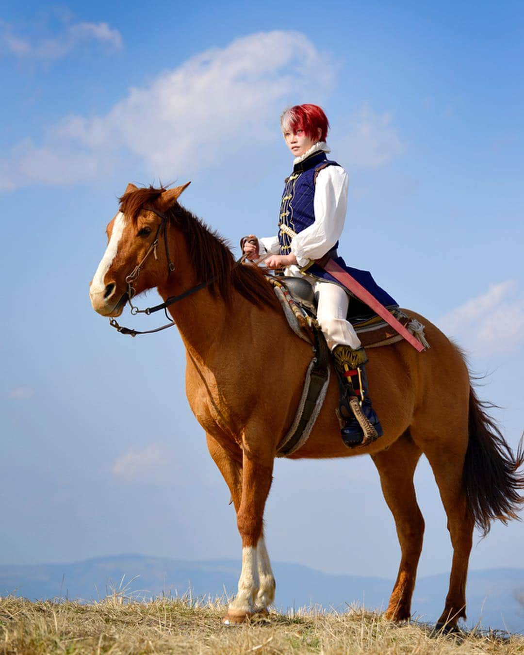 麗華さんのインスタグラム写真 - (麗華Instagram)「That became a fantastic experience🐎💨 僕のヒーローアカデミア ：bokunoheroacademia  轟焦凍： todoroki  p:zweit」3月25日 0時39分 - reika_japan_