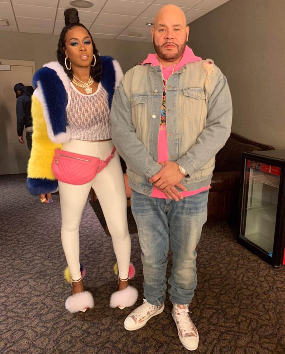 のインスタグラム：「The 3D 🔥  Drippy Dynamic Duo💖💙 I think it’s about time for another anthem ⏲😈 #RemyMa #RemyMafia」