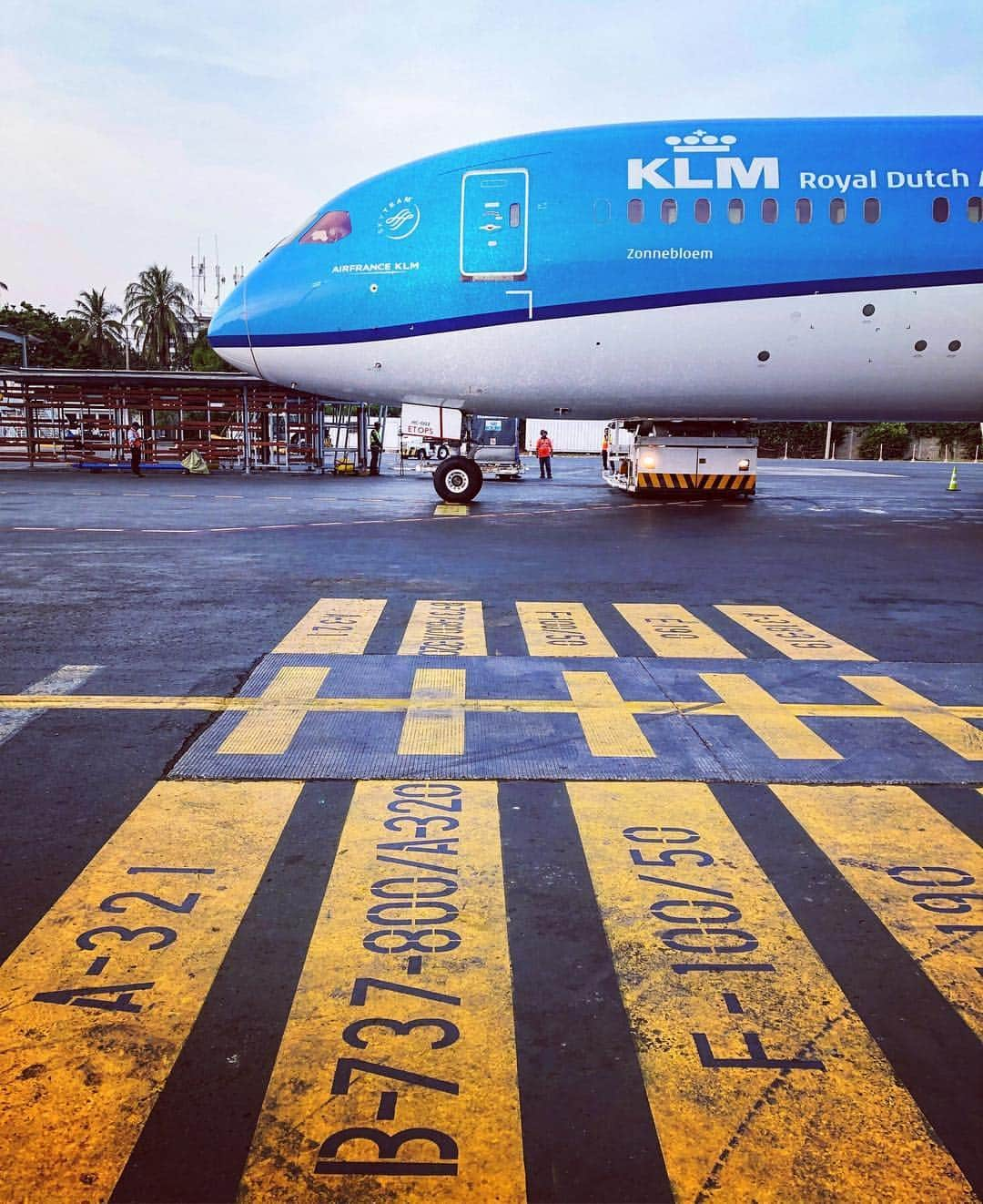 KLMオランダ航空のインスタグラム