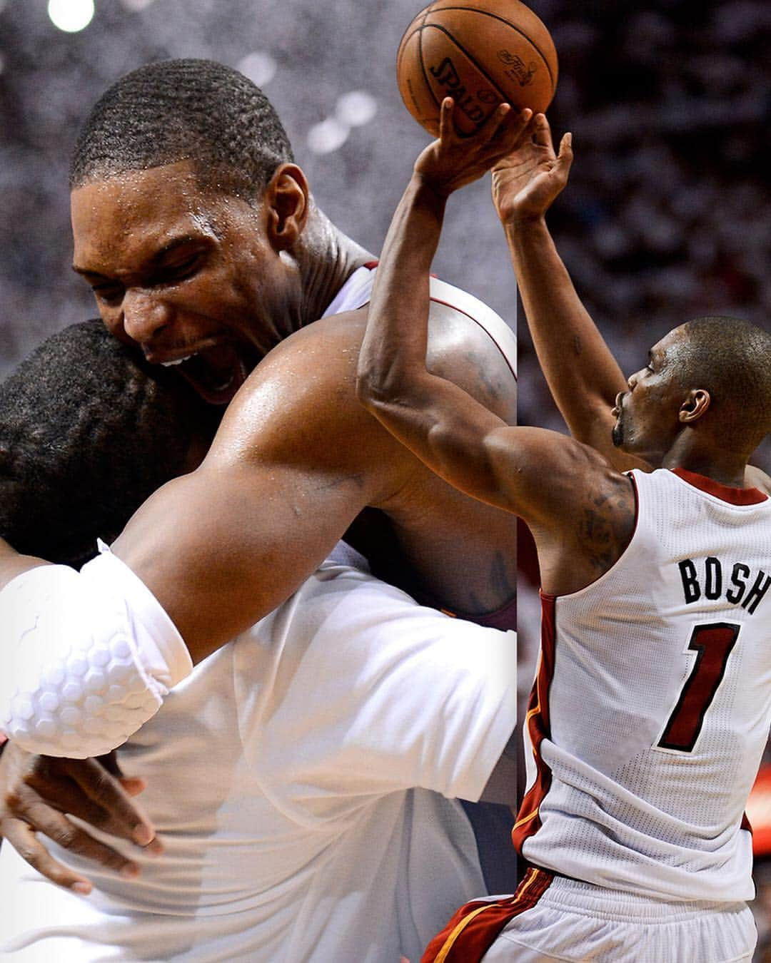 Miami HEATさんのインスタグラム写真 - (Miami HEATInstagram)「Happy Birthday @ChrisBosh! 🎂 We can’t wait to honor and celebrate your Miami HEAT career with you Tuesday night!」3月25日 2時30分 - miamiheat