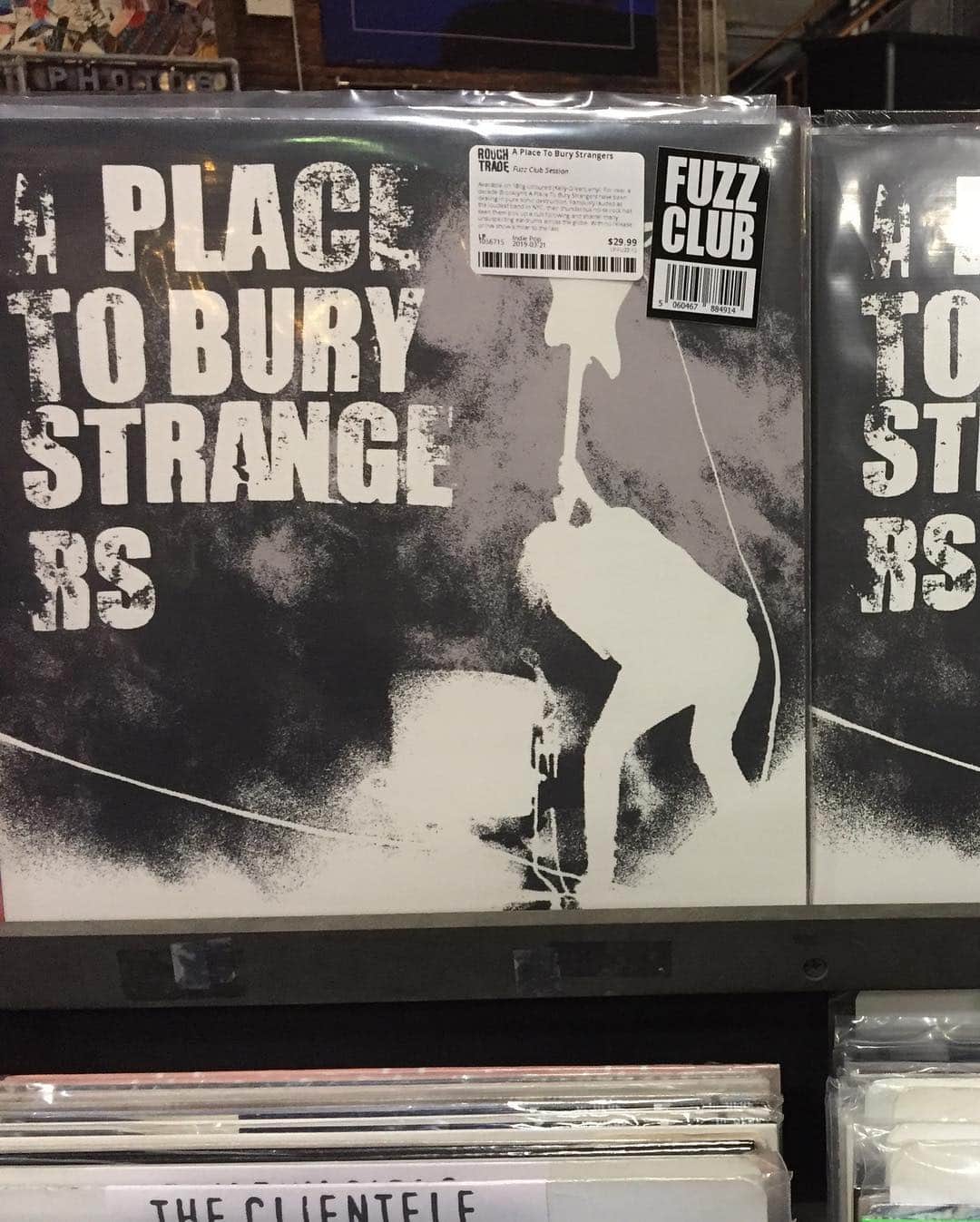 A Place to Bury Strangersさんのインスタグラム写真 - (A Place to Bury StrangersInstagram)「@roughtradenyc s fully stocked with copies of our @fuzzclubrecords Session LP.  Thanks @liokanine for the photos and the smile!  We’ll also have some at our next show on Sat April 6 at @bkbazaar for the @odditiesfleamarket and @atlasobscura After Party.  Tickets:  https://www.eventbrite.com/e/atlas-obscura-society-new-york-oddities-flea-market-official-after-party-tickets-56829508590  #roughtradenyc #roughtraderecords #supportyourlocalrecordstore #liokanine #fuzzclub #fuzzclubrecords #vinyl #aptbs #aplacetoburystrangers #brooklynbazaar #atlasobscura #odditiesfleamarket #afterparty」3月25日 3時10分 - aptbs