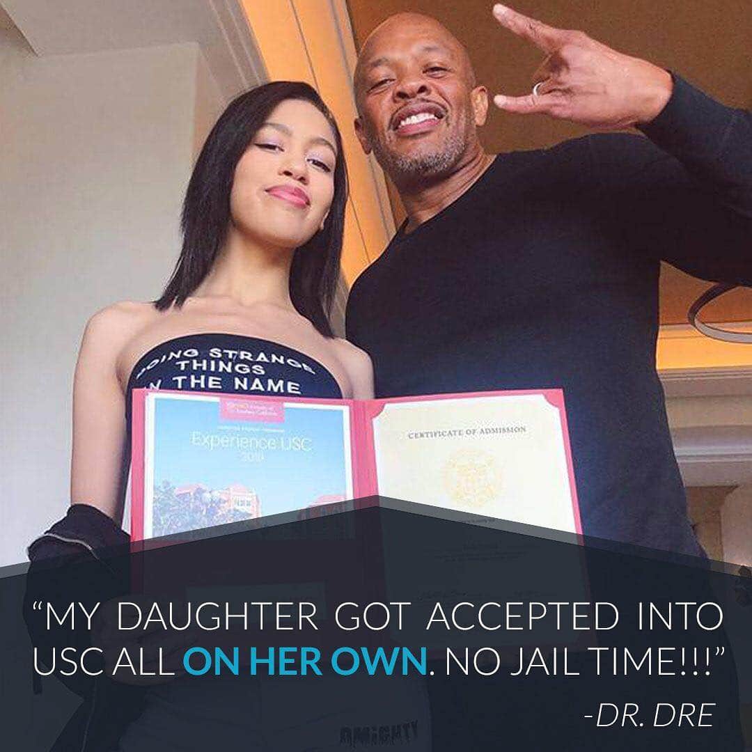 E! Onlineさんのインスタグラム写真 - (E! OnlineInstagram)「Dr. Dre was throwing shade at the college admissions scandal, but then people pointed out that he donated $70 million to USC back in 2013. Link in bio. (📷: @drdre)」3月25日 4時36分 - enews
