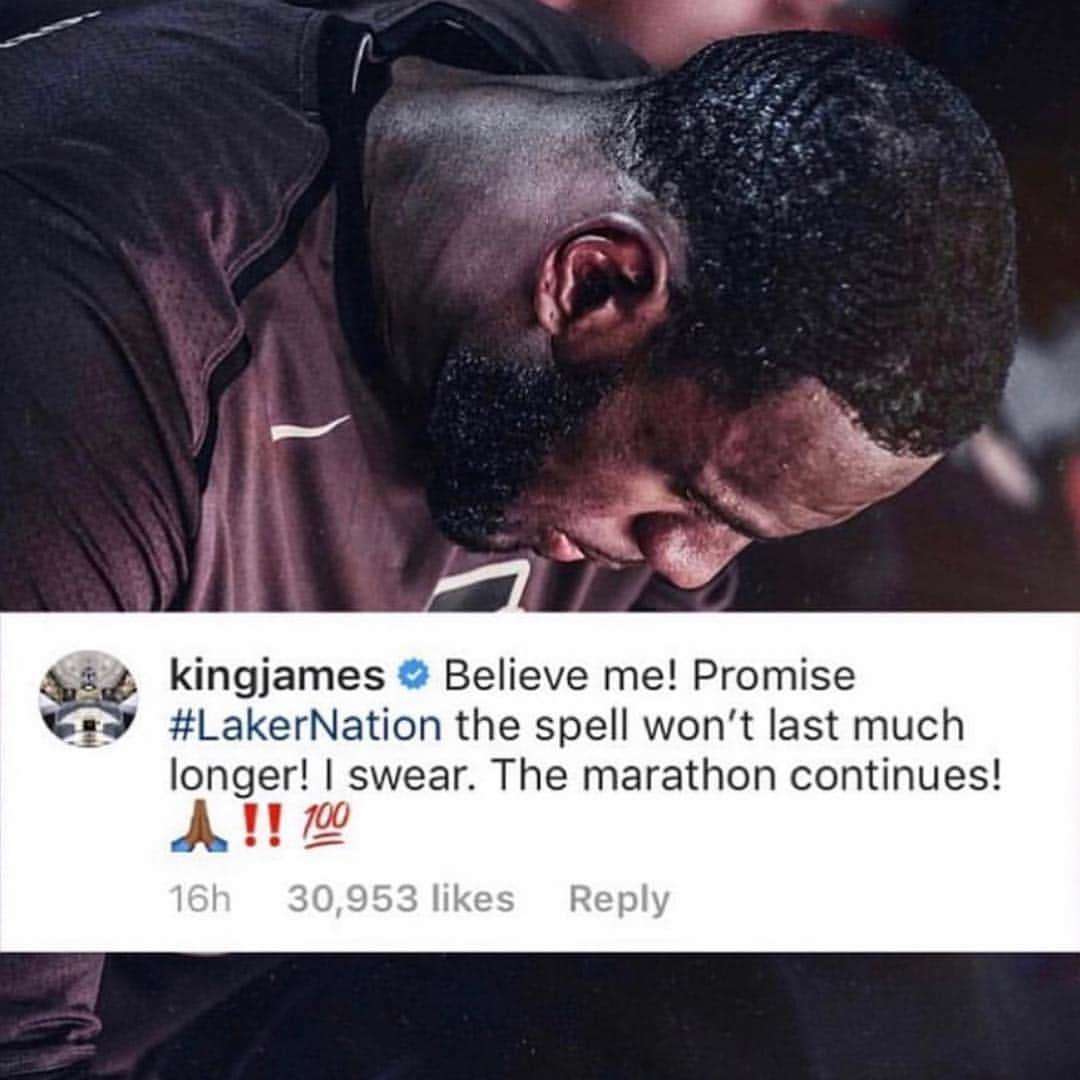 レブロン・ジェームズさんのインスタグラム写真 - (レブロン・ジェームズInstagram)「...........‼️‼️‼️👑」3月25日 4時43分 - kingjames