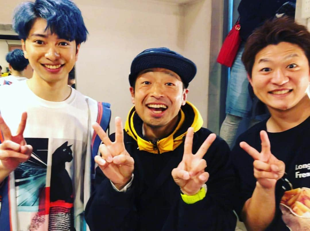 団長安田さんのインスタグラム写真 - (団長安田Instagram)「#吉野晃一と上條頌アコースティックで遊ぼうの旅2018 #団長安田 #安田大サーカス団長 #コーイチ上手に歌てた #上條頌さんのギターに感動」4月8日 23時48分 - dancyoyasuda