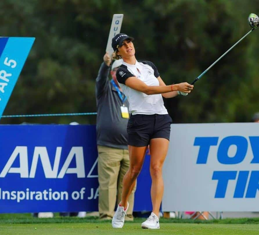 ジェイ・マリー・グリーンさんのインスタグラム写真 - (ジェイ・マリー・グリーンInstagram)「Thank you 💙 @anainspiration what an incredible and special week! So amazing to come here and see all the amazing fans, volunteers and staff!!!! After having an 8 on a par three at the end of my first round I really battled back to finish T12. Learned a lot this week and am just extremely thankful to be able to live my dream and for those who support me 😊」4月8日 23時51分 - jayemgreen